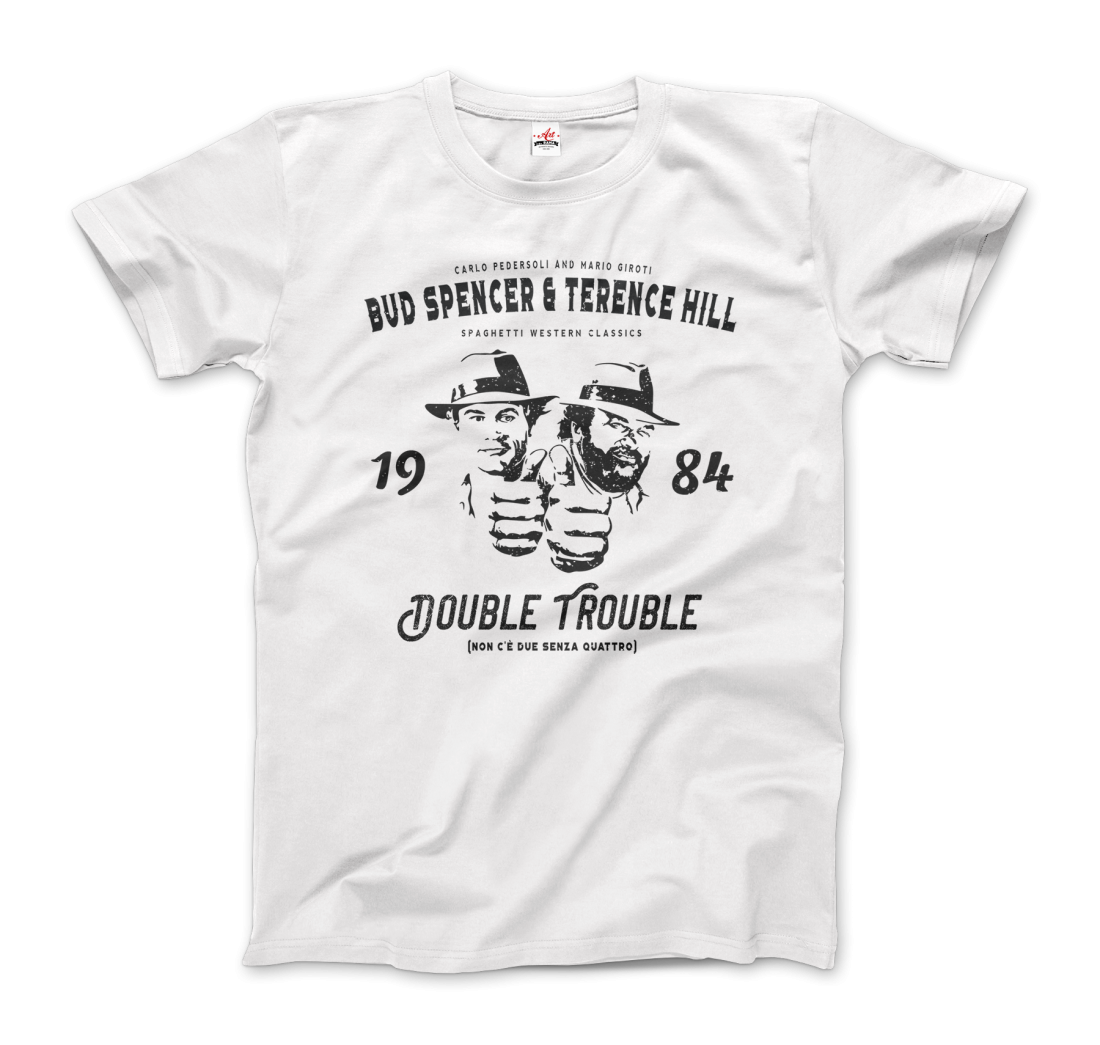 Bud Spencer & Terence Hill Double Trouble t-shirt by Art-O-Rama Shop