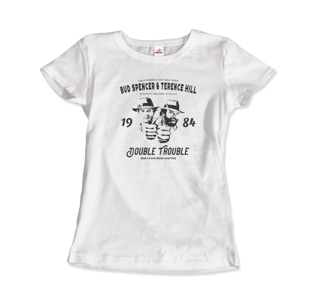 Bud Spencer & Terence Hill Double Trouble t-shirt by Art-O-Rama Shop