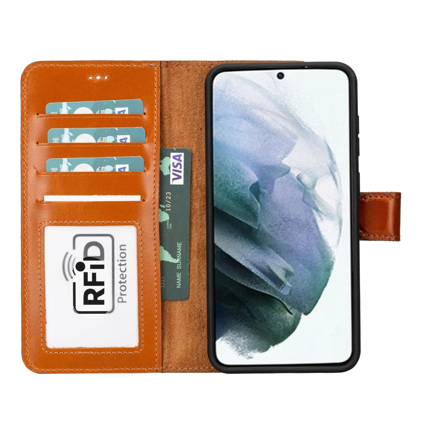 Buffalo Samsung Galaxy S20 FE Detachable Leather Wallet Case by TORONATA
