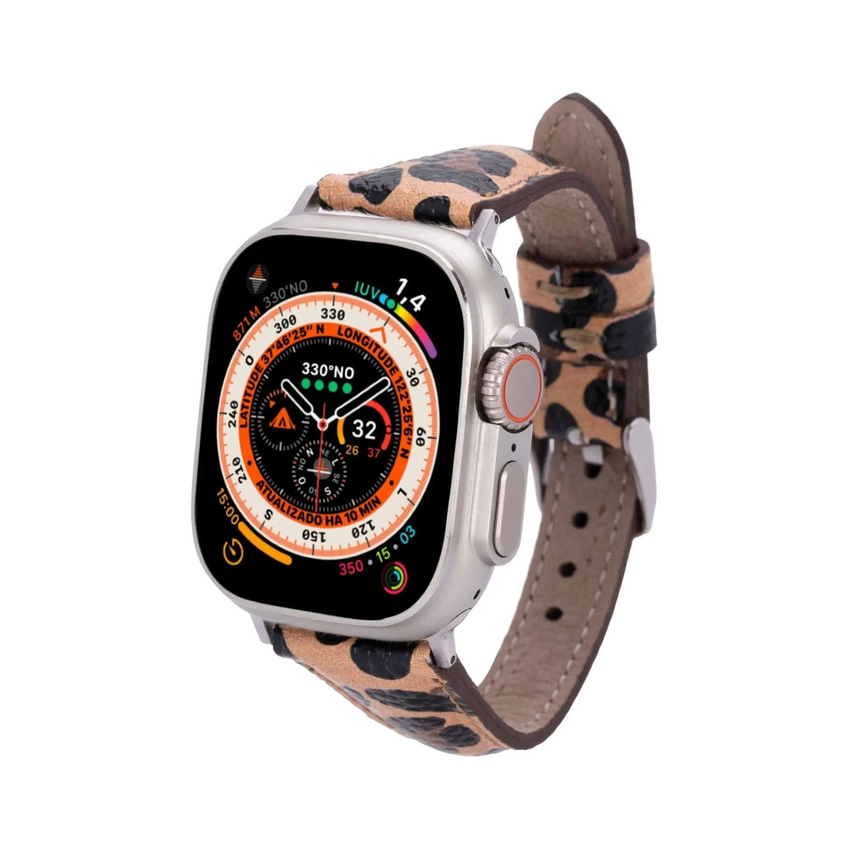 Buford Slim Leather Bands for Apple Watch 9, Ultra 2 & SE by TORONATA