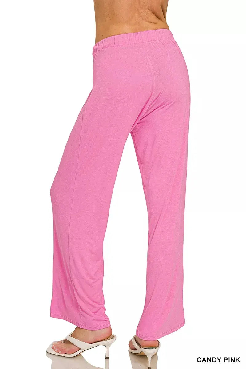 Zenana V-neck Oversized Top & Pants Set by Zenana