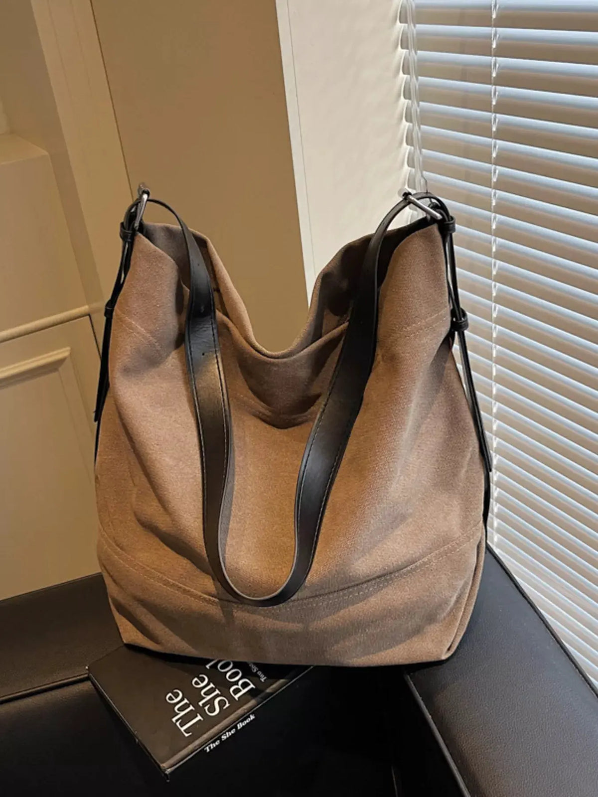 Adjustable Strap Handbag by Partner Label
