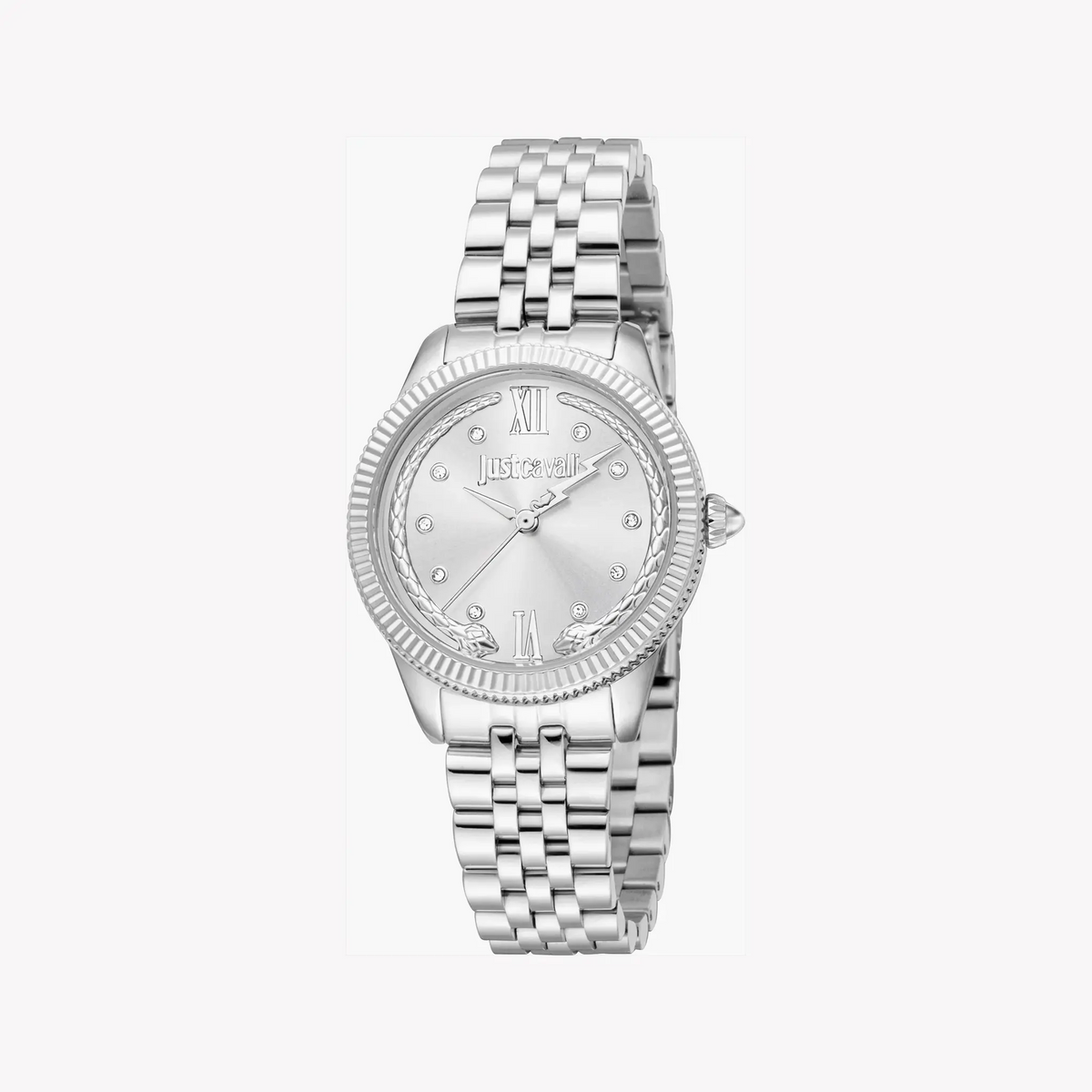 Just Cavalli Women's Silver Watch, Alloy Case | Jc1l315m0045 by JUST CAVALLI