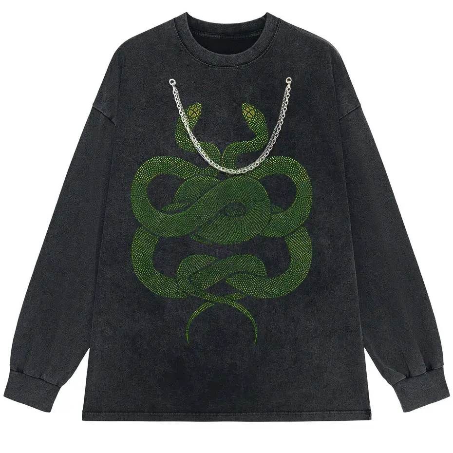 Gothic Dark Cartoon Print T-Shirt Harajuku Punk Y2K Streetwear by Vimost Shop