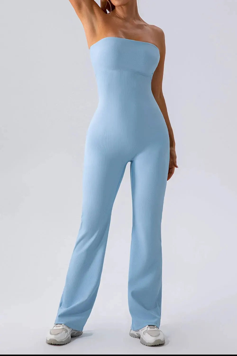 Sleeveless Straight Active Jumpsuit by Partner Label