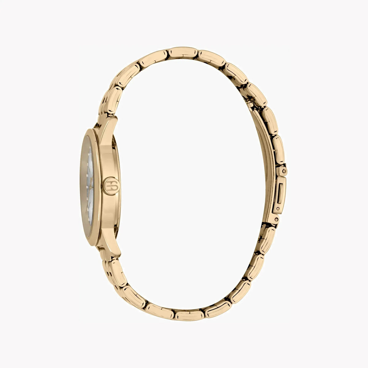 Esprit Women's Gold Stainless Steel Watch, Silver Dial | Es1l067m0065 by ESPRIT