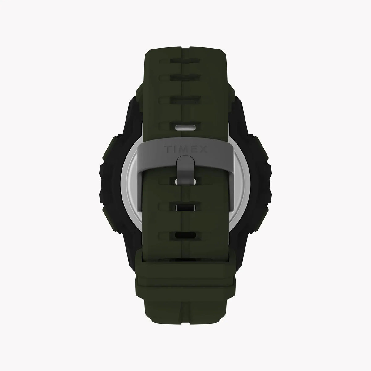 Timex Men's Black Resin Watch, Green Band | T5k836 by TIMEX