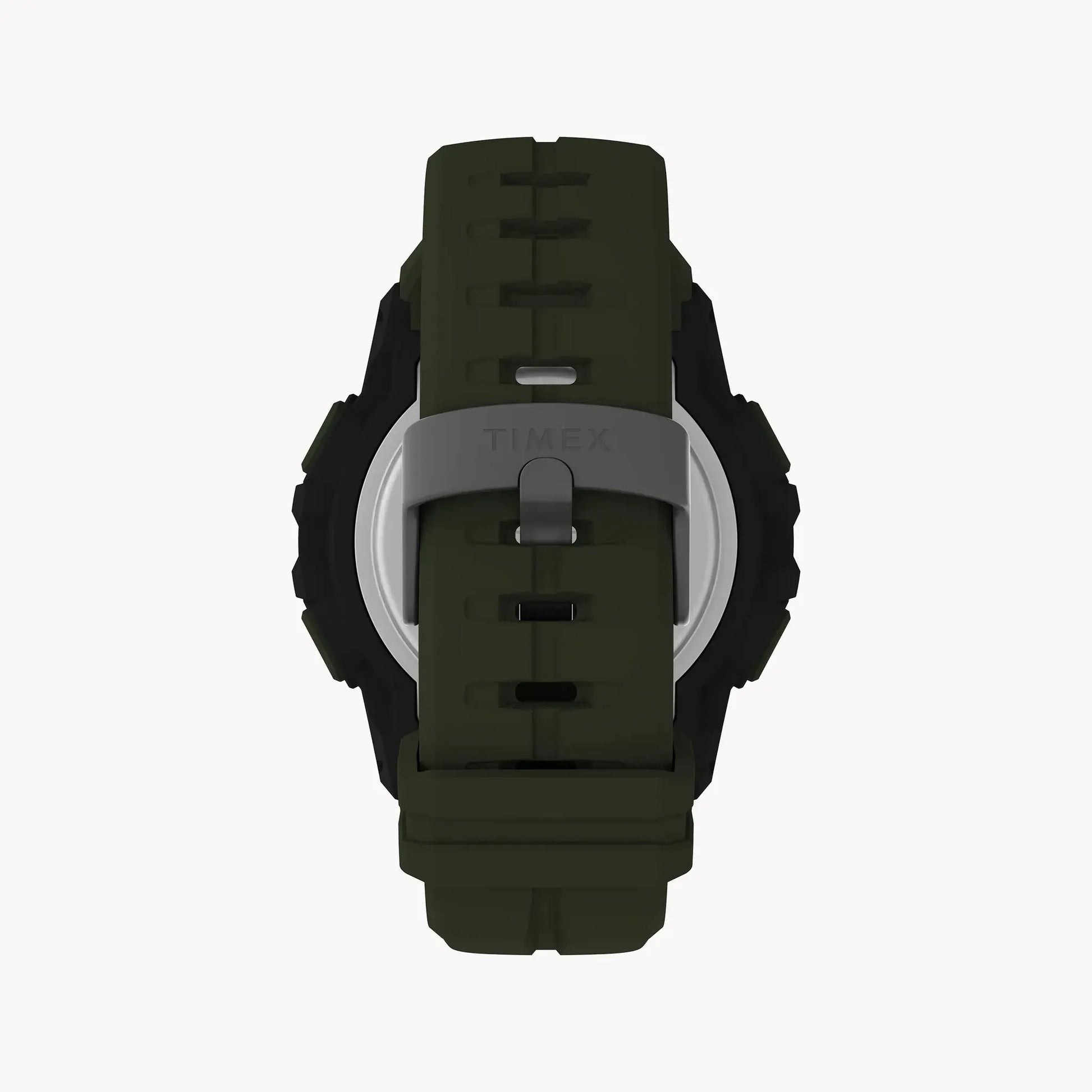 Timex Men's Black Resin Watch, Green Band | T5k836 by TIMEX