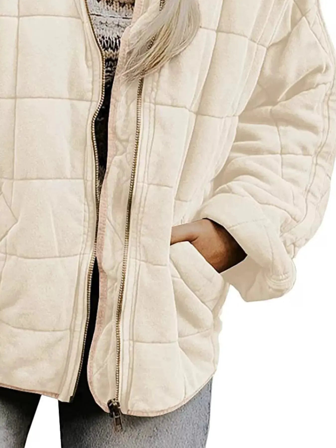 Quilted Zip Up Outerwear | Partner Labels Selection by Partner Label