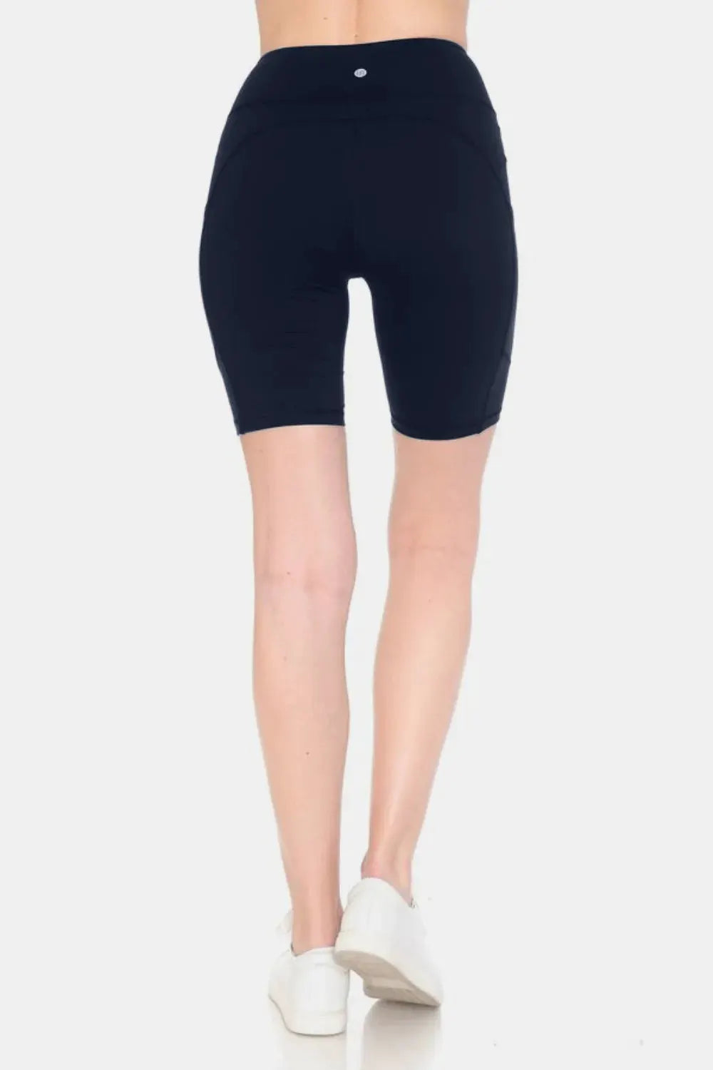 Leggings Depot Full Size High Waist Active Shorts by Leggings Depot