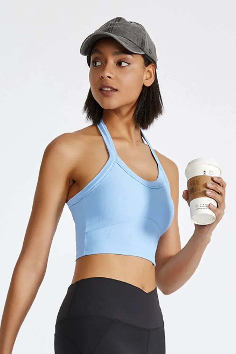 Halter Neck Active Cami by Partner Label