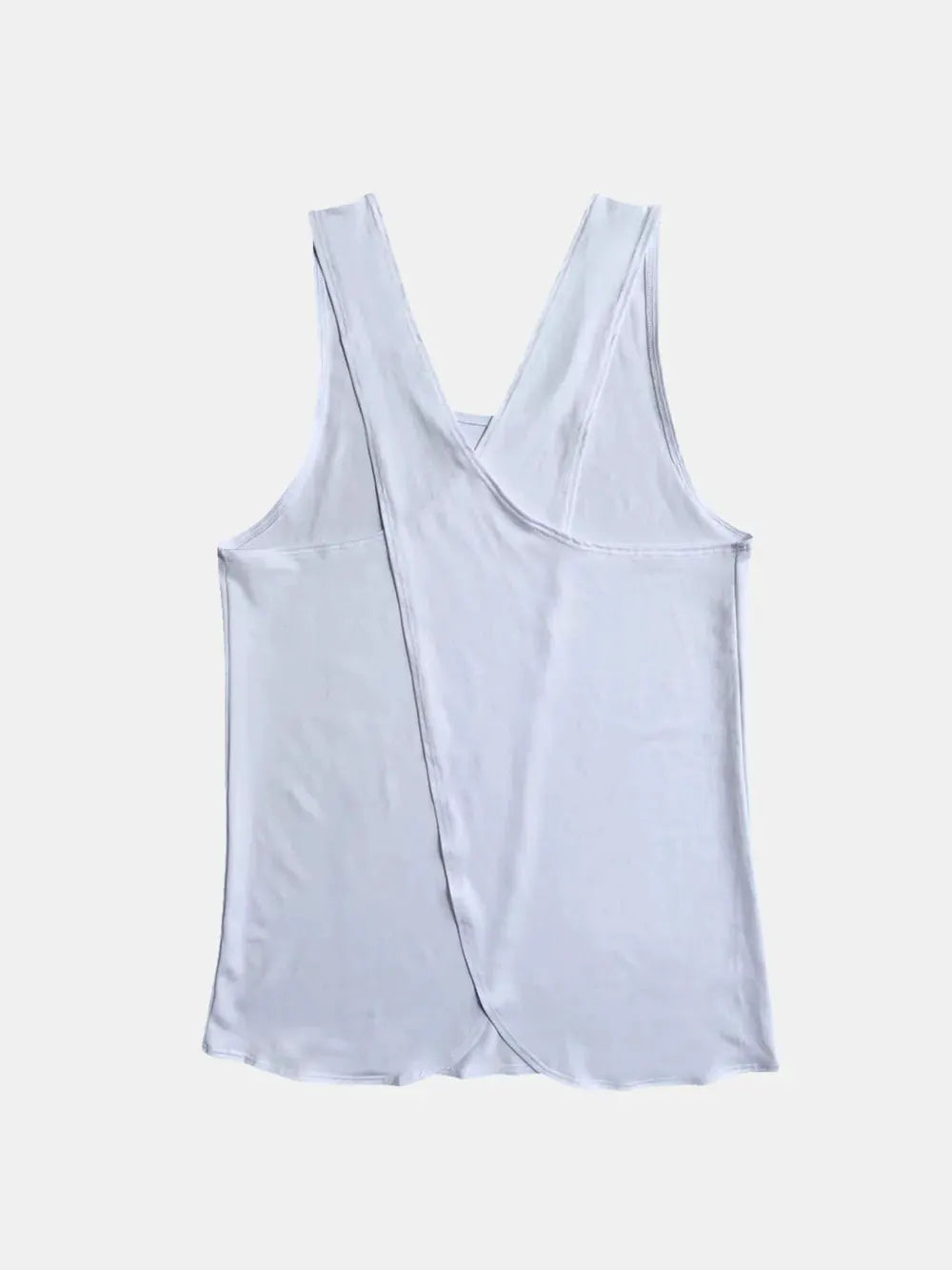 Crisscross Scoop Neck Active Tank by Partner Label