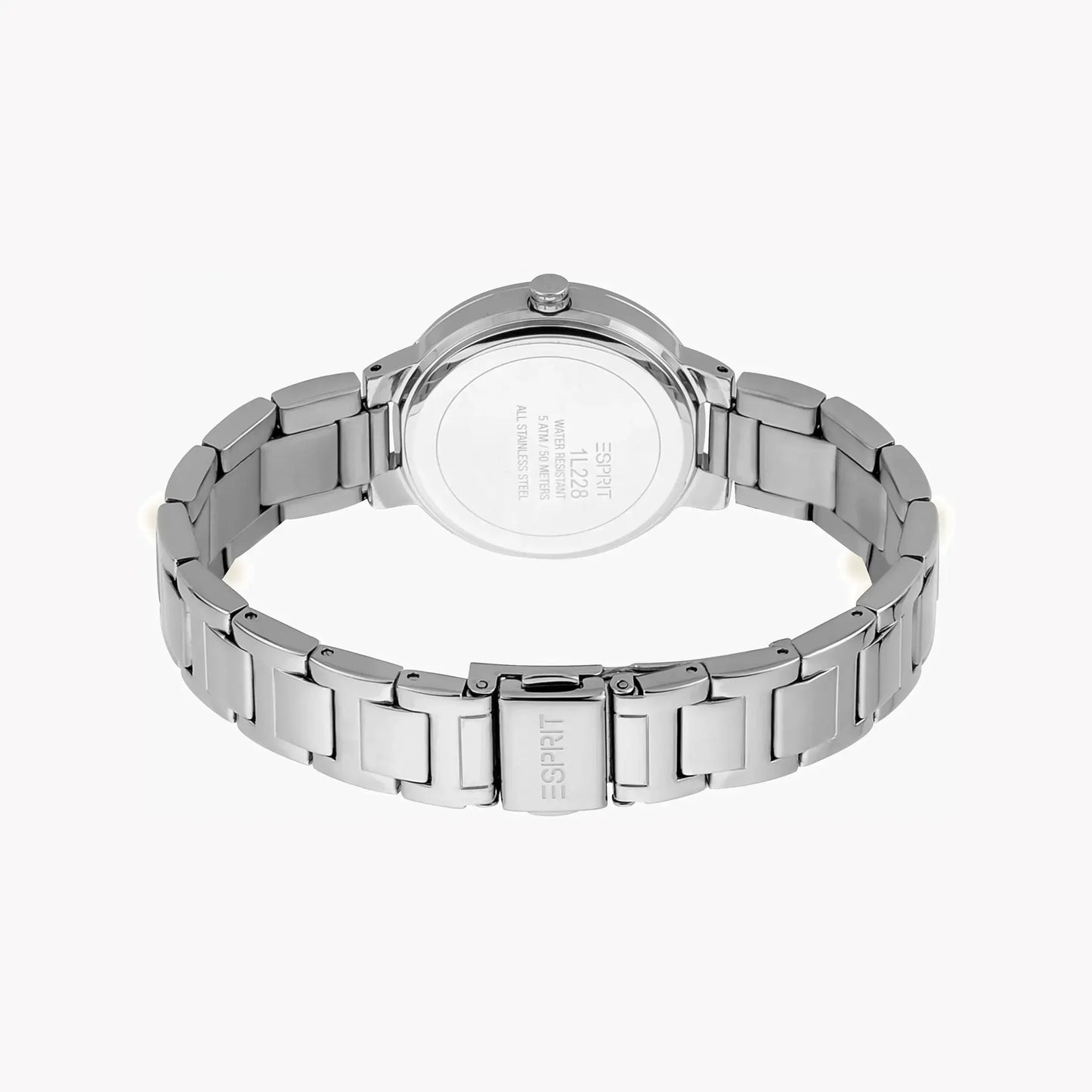 Esprit Women's Silver Stainless Steel Watch, White Dial | Es1l123m0015 by ESPRIT