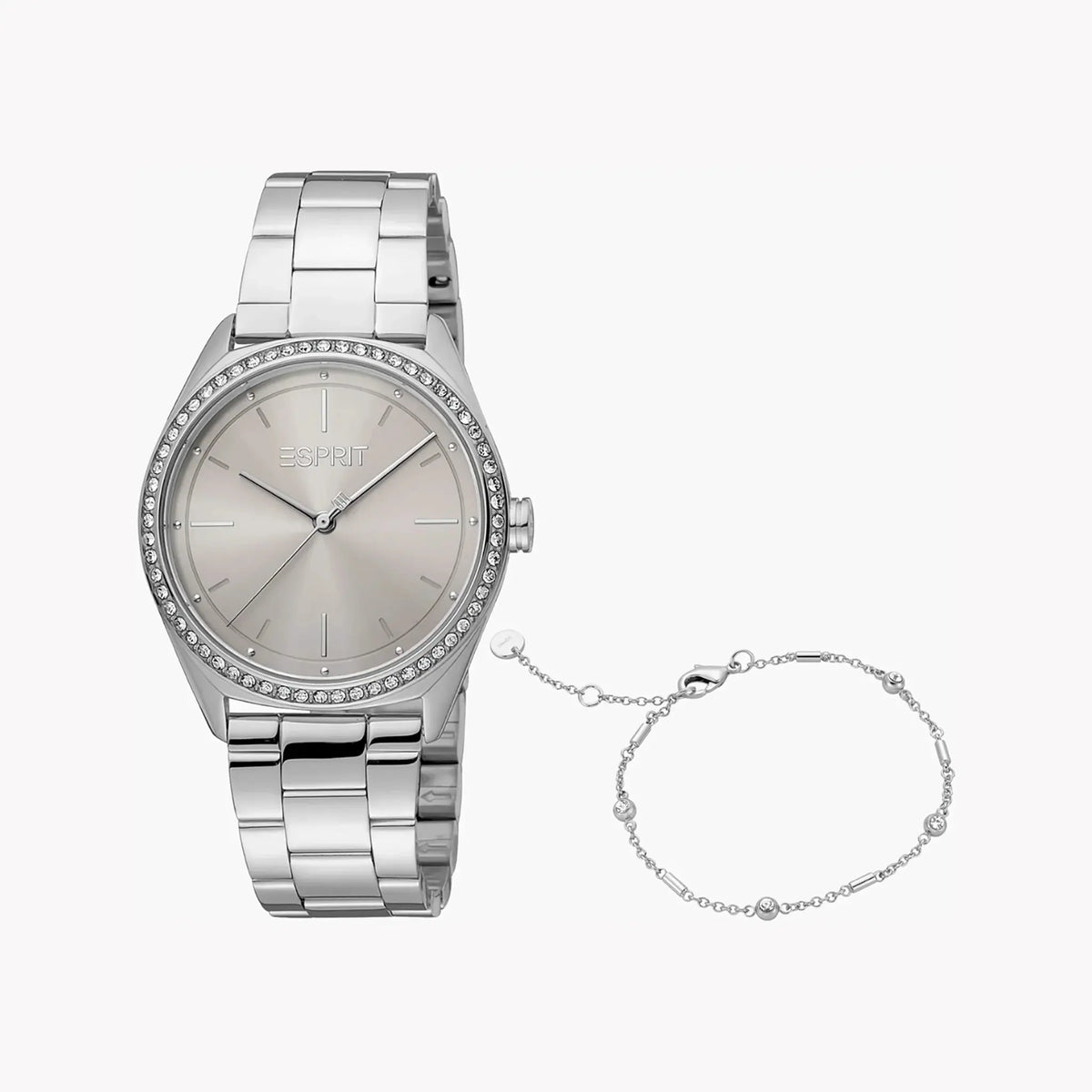 Esprit Women's Silver Watch, Grey Dial | Es1l134m0015 by ESPRIT