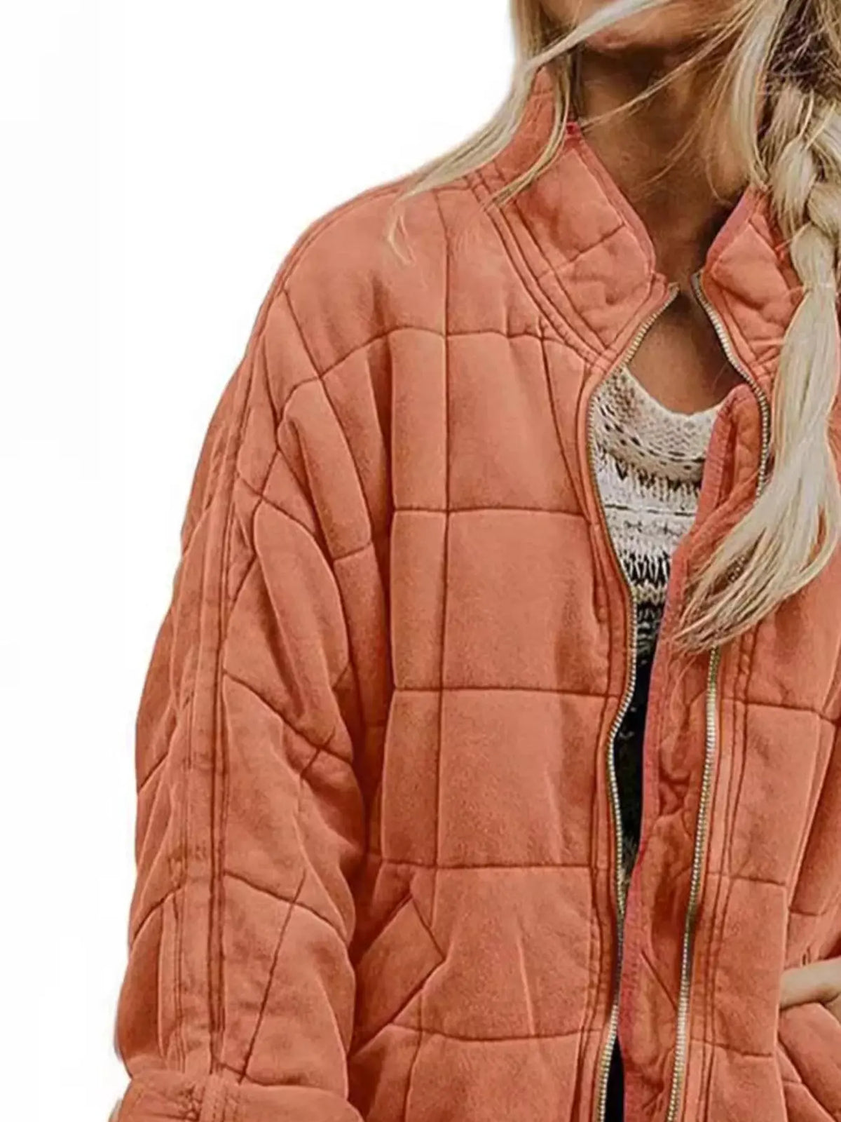 Quilted Zip Up Outerwear | Partner Labels Selection by Partner Label