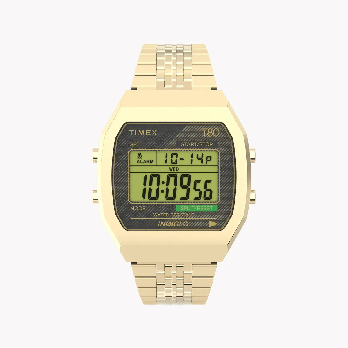 Timex Unisex Gold Tone Stainless Steel Watch, Black Lens | Tw2v74300 by TIMEX
