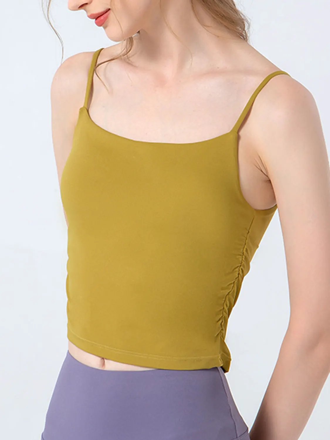 Ruched Sports Cami by Partner Label