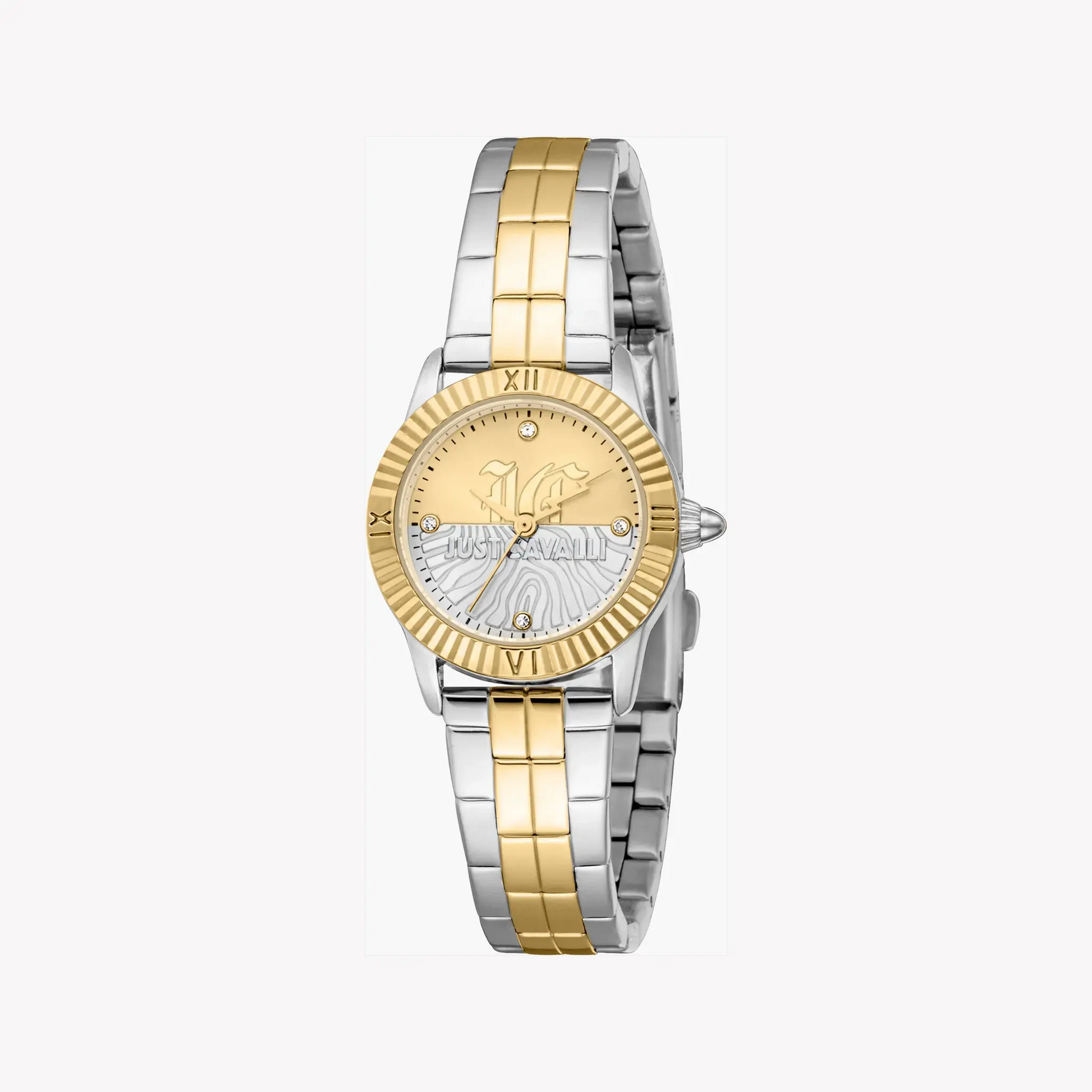 Just Cavalli Women's Two-Tone Watch, Silver & Gold | Jc1l328m0075 by JUST CAVALLI