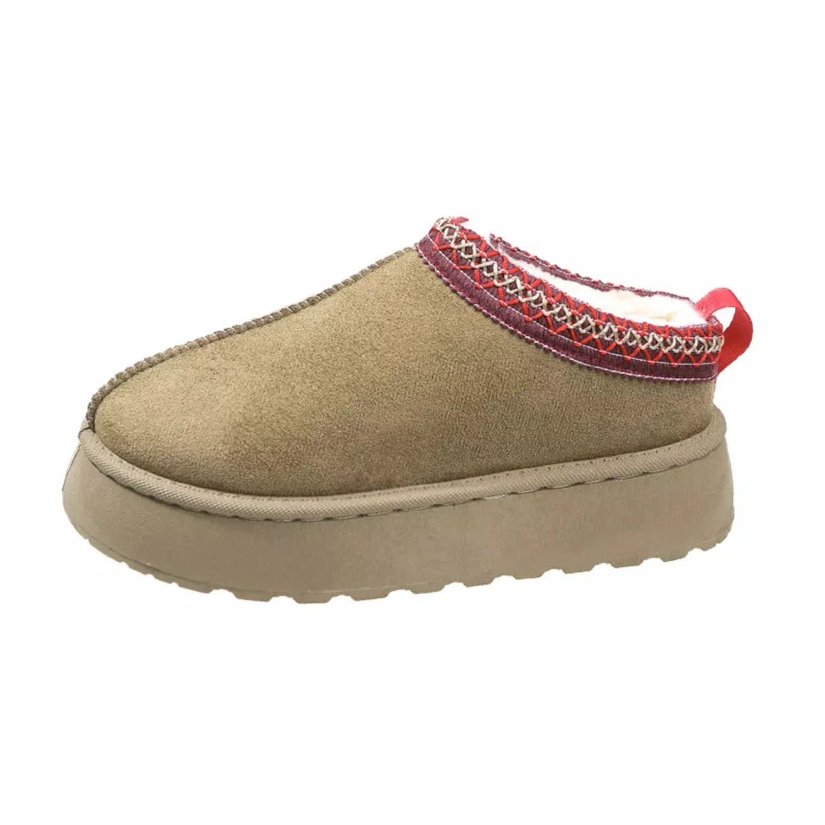 Round Toe Platform Slip-Ons by Partner Label