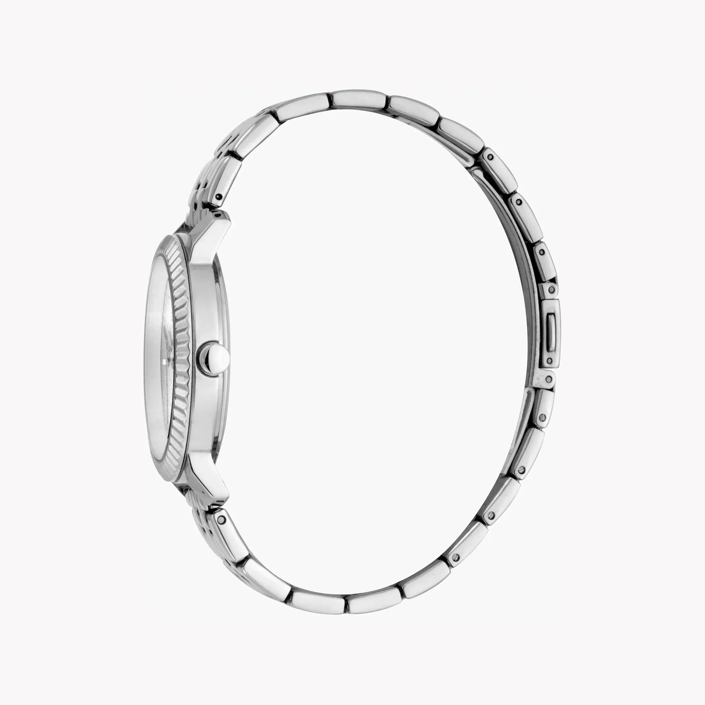 Esprit Women's Silver Stainless Steel Watch, Silver Dial | ES1L185M0045 by ESPRIT