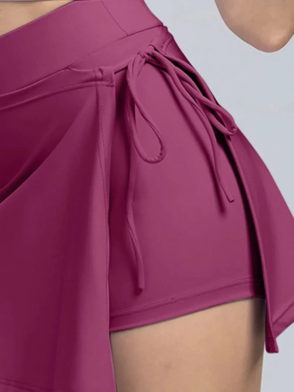 High Waist Active Skort with Pockets by Partner Label