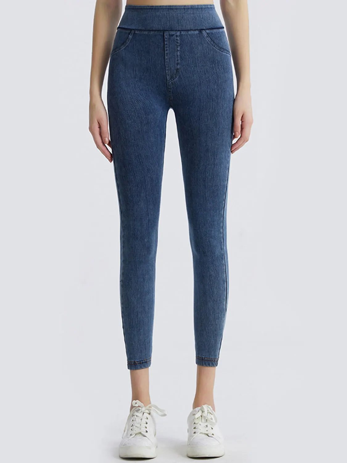 Wide Waistband Sports Leggings by Partner Label