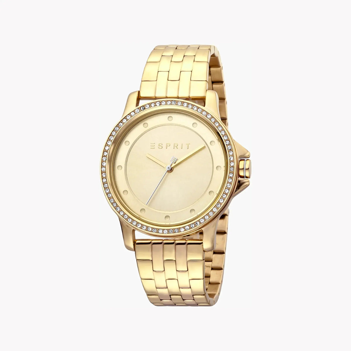 Esprit Women's Gold Stainless Steel Watch, Champagne Dial | Es1l186l0015 by ESPRIT