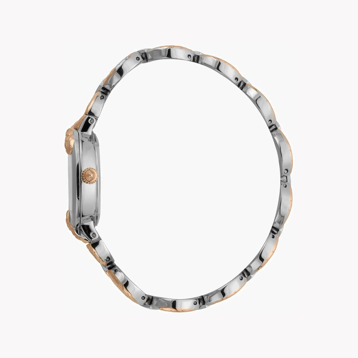 Just Cavalli Women's Silver & Rose Gold Watch, Silver Dial | Jc1l206m0065 by JUST CAVALLI