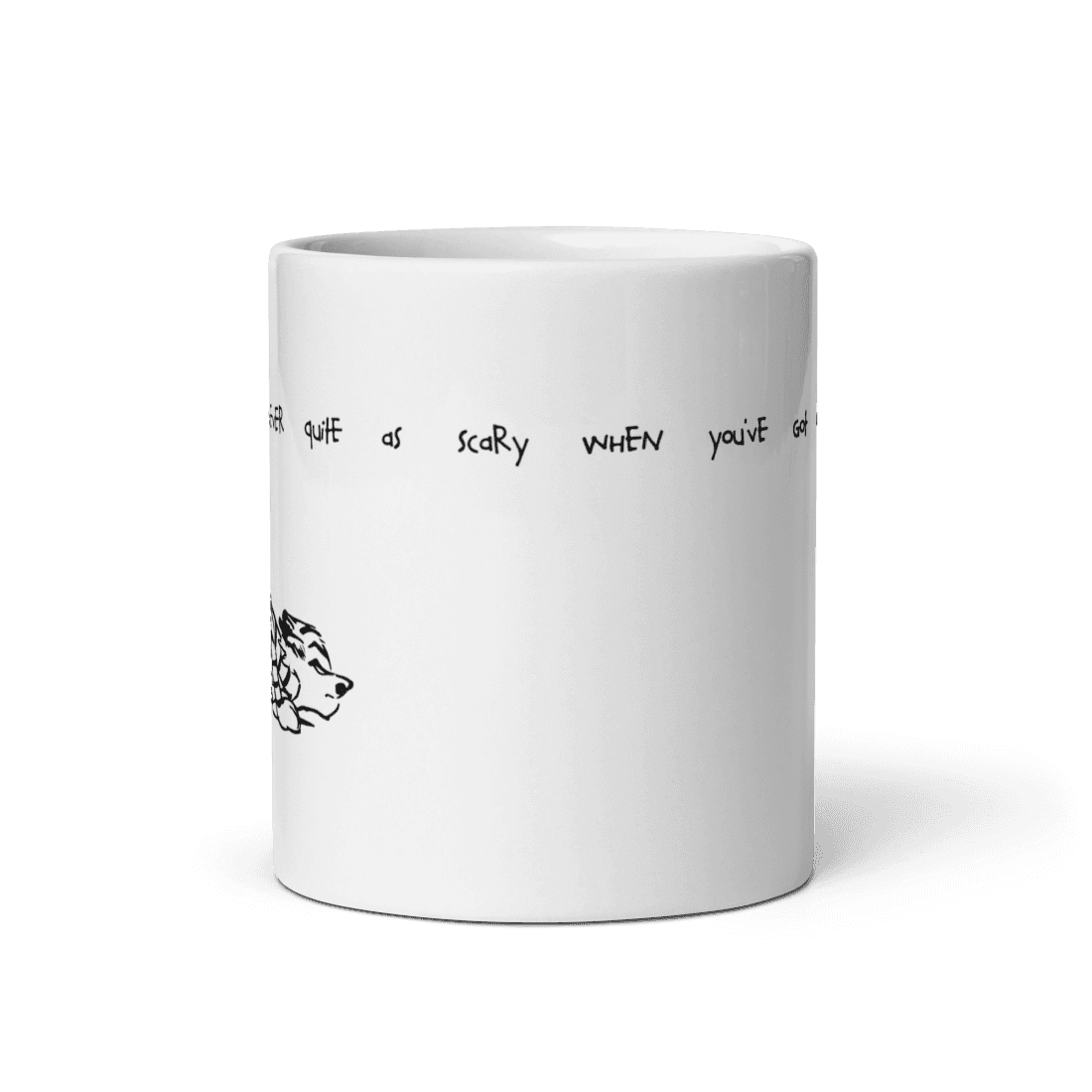 Calvin and Hobbes Best Friends Quote Mug by Art-O-Rama Shop