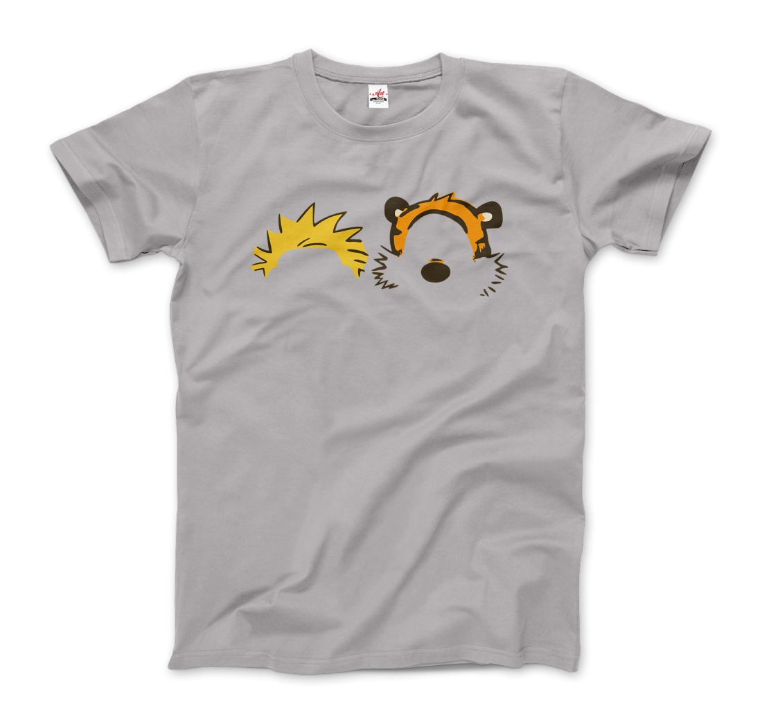 Calvin and Hobbes Faces Contour t-shirt by Art-O-Rama Shop