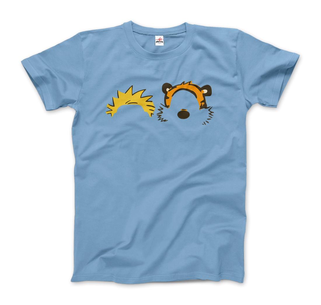 Calvin and Hobbes Faces Contour t-shirt by Art-O-Rama Shop
