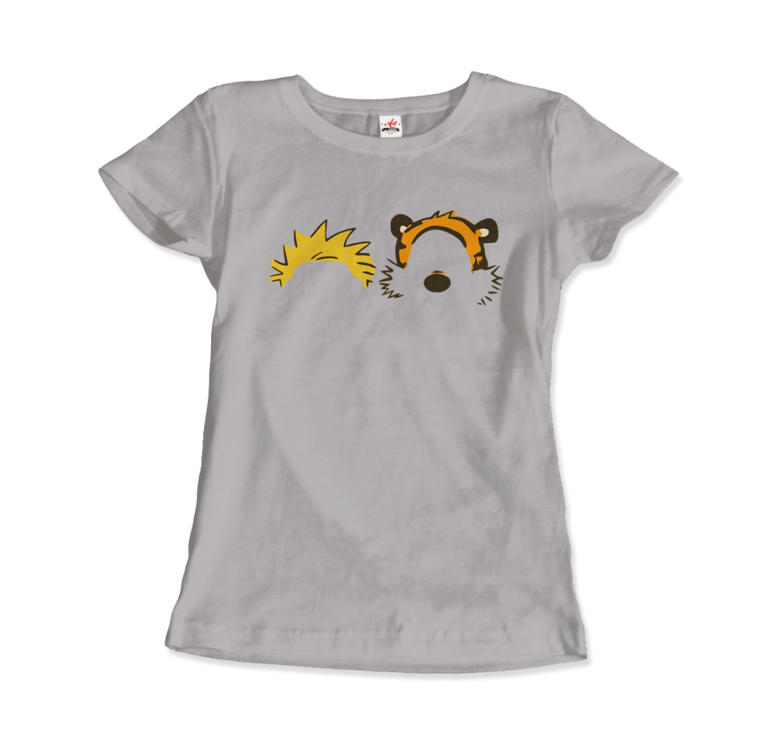 Calvin and Hobbes Faces Contour t-shirt by Art-O-Rama Shop
