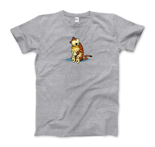Calvin and Hobbes Hugging t-shirt by Art-O-Rama Shop