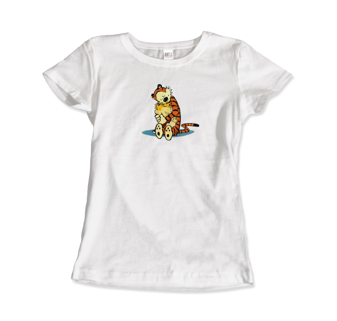Calvin and Hobbes Hugging t-shirt by Art-O-Rama Shop