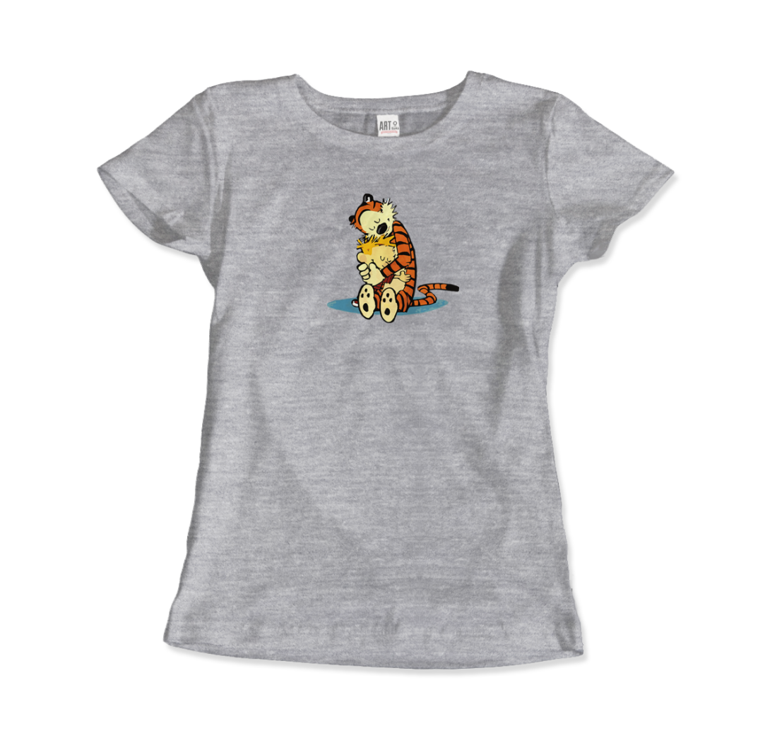 Calvin and Hobbes Hugging t-shirt by Art-O-Rama Shop
