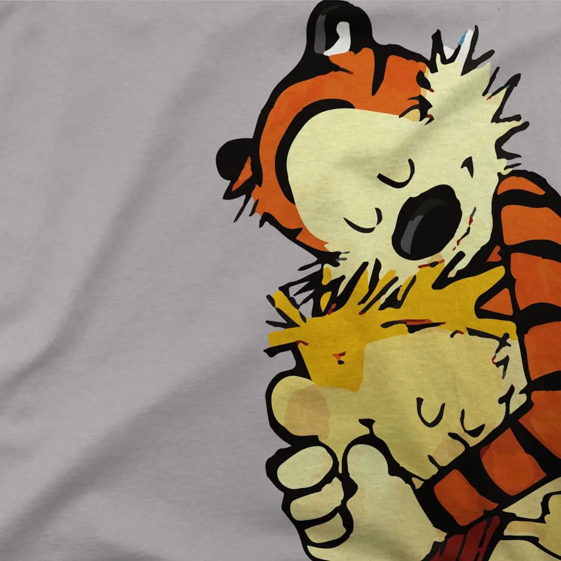 Calvin and Hobbes Hugging t-shirt by Art-O-Rama Shop