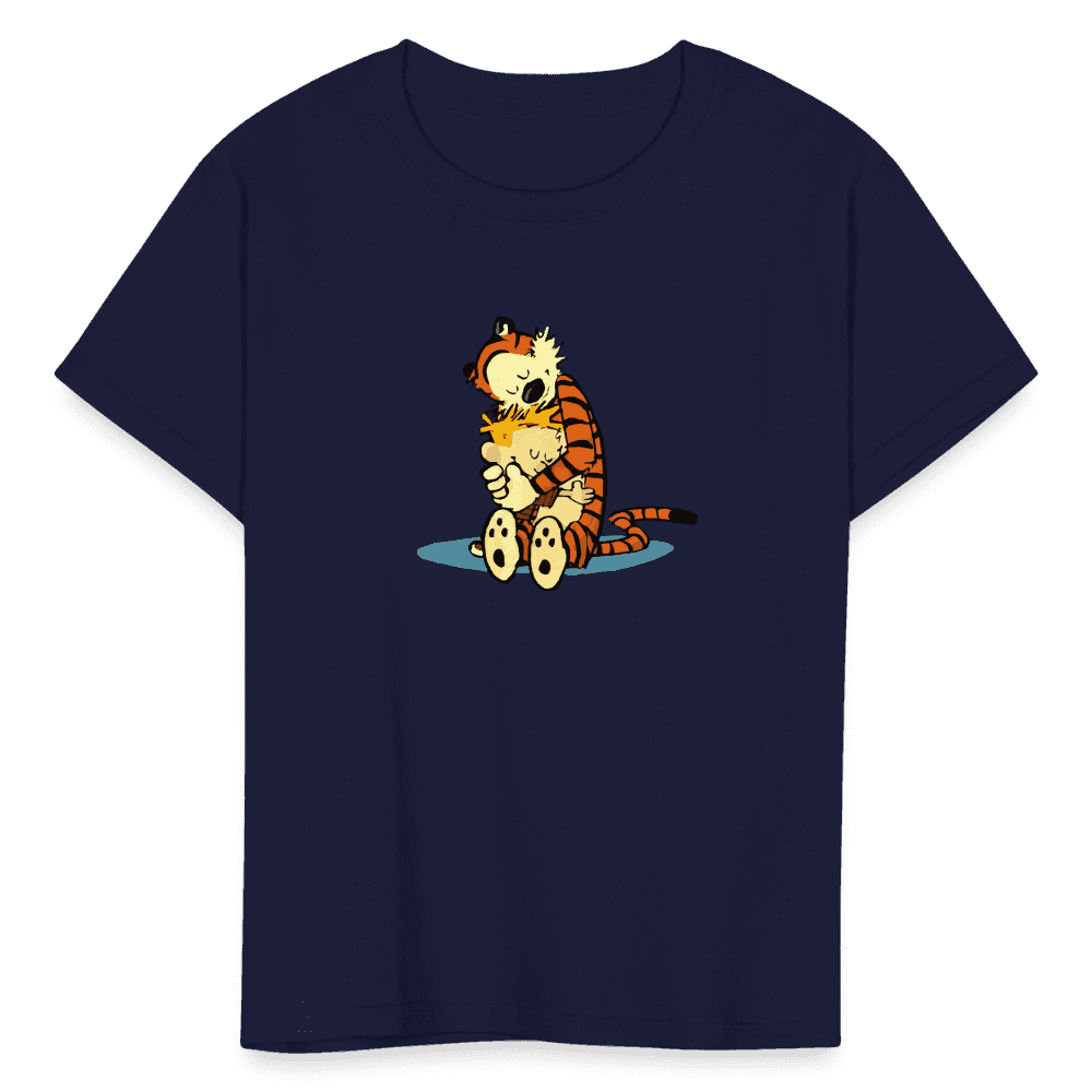 Calvin and Hobbes Hugging t-shirt by Art-O-Rama Shop