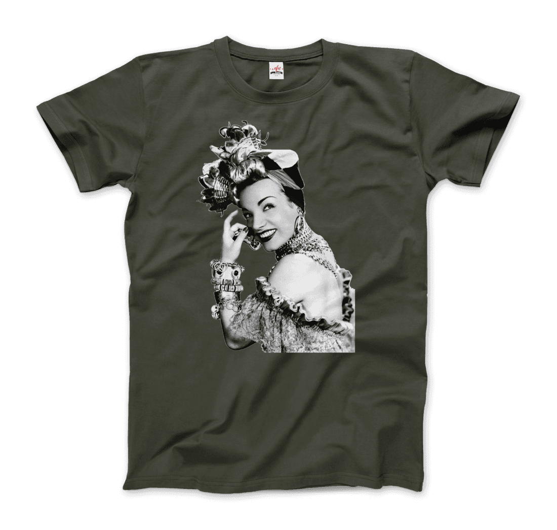 Carmen Miranda artwork t-shirt by Art-O-Rama Shop