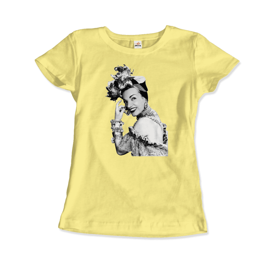 Carmen Miranda artwork t-shirt by Art-O-Rama Shop