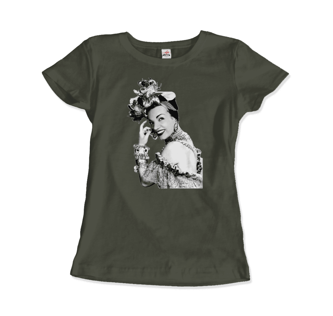 Carmen Miranda artwork t-shirt by Art-O-Rama Shop