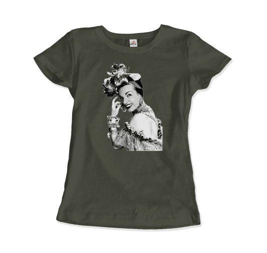 Carmen Miranda artwork t-shirt by Art-O-Rama Shop