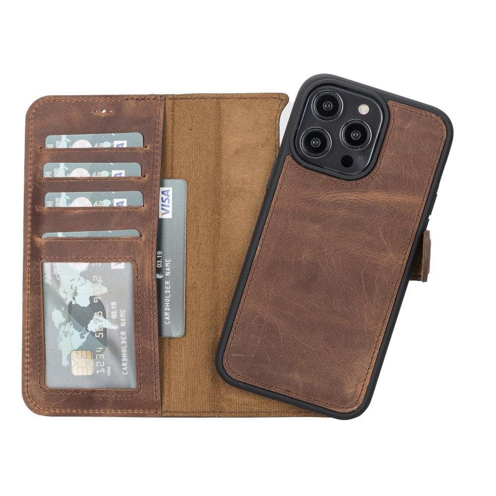 Casper iPhone 12 Series Detachable Leather Wallet Case by TORONATA