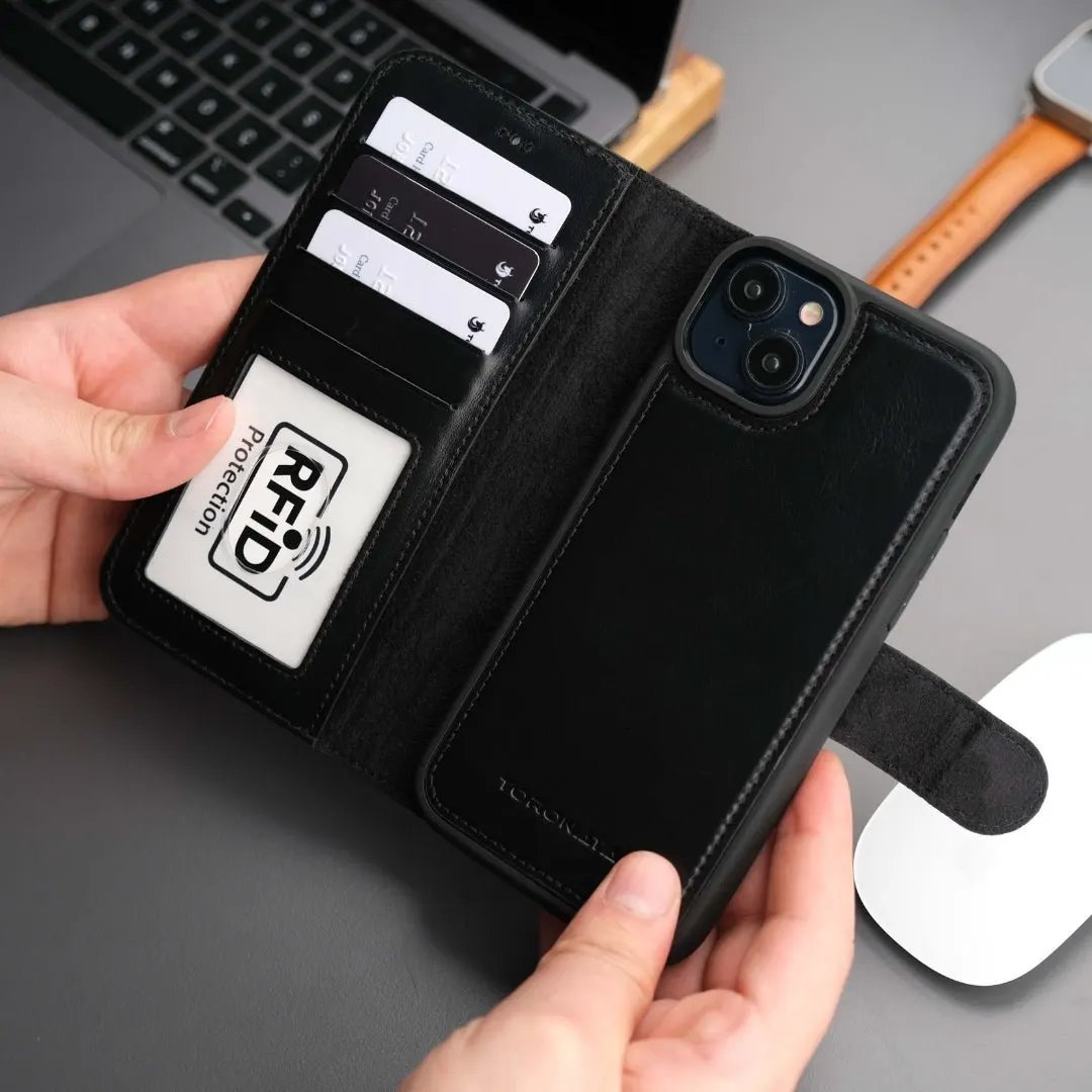 Casper iPhone 16 Plus Wallet Case Leather MagSafe by TORONATA