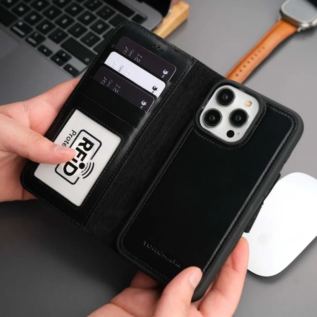 Casper iPhone 16 Pro Max Wallet Case Leather MagSafe by TORONATA