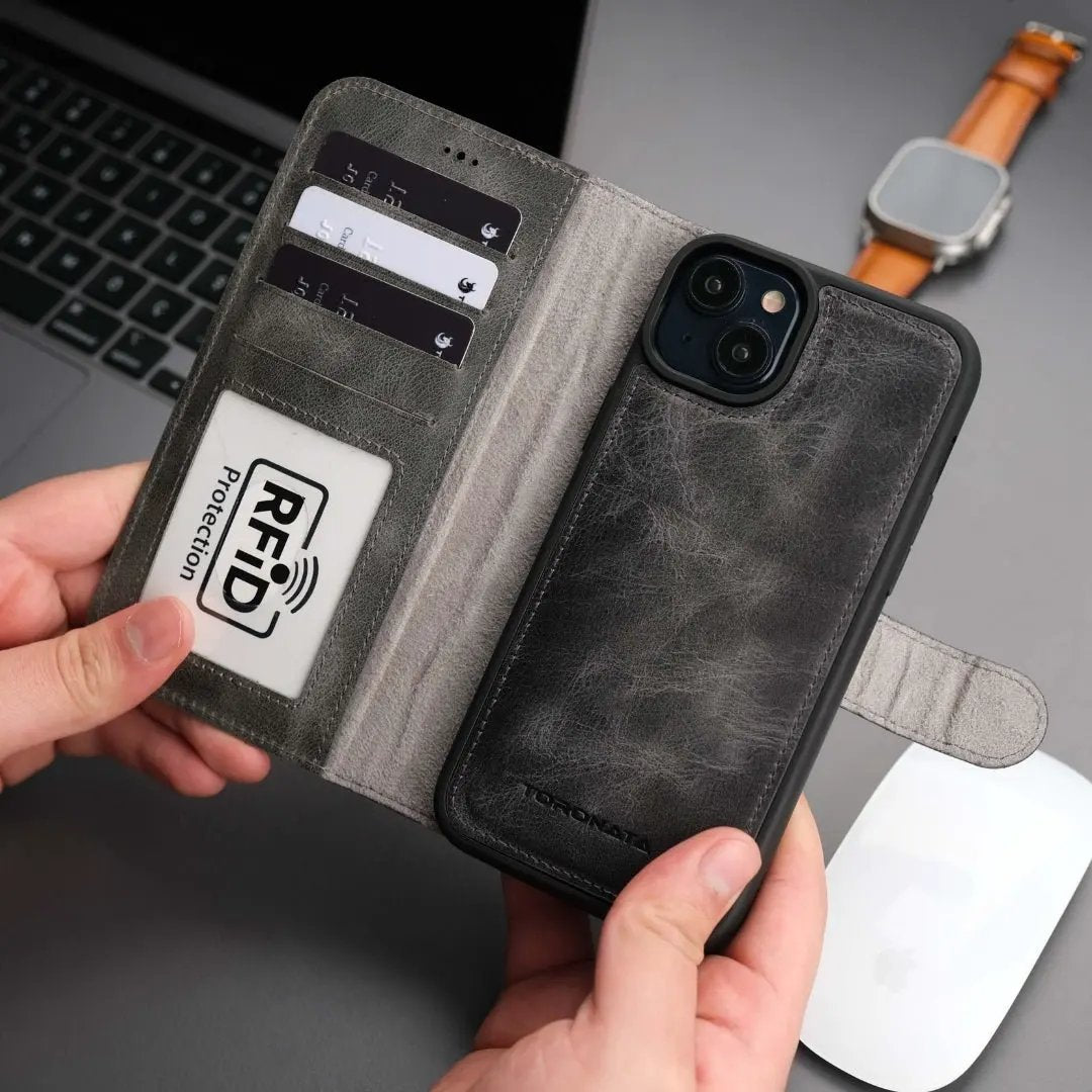 Casper iPhone 16 Wallet Case Leather MagSafe by TORONATA