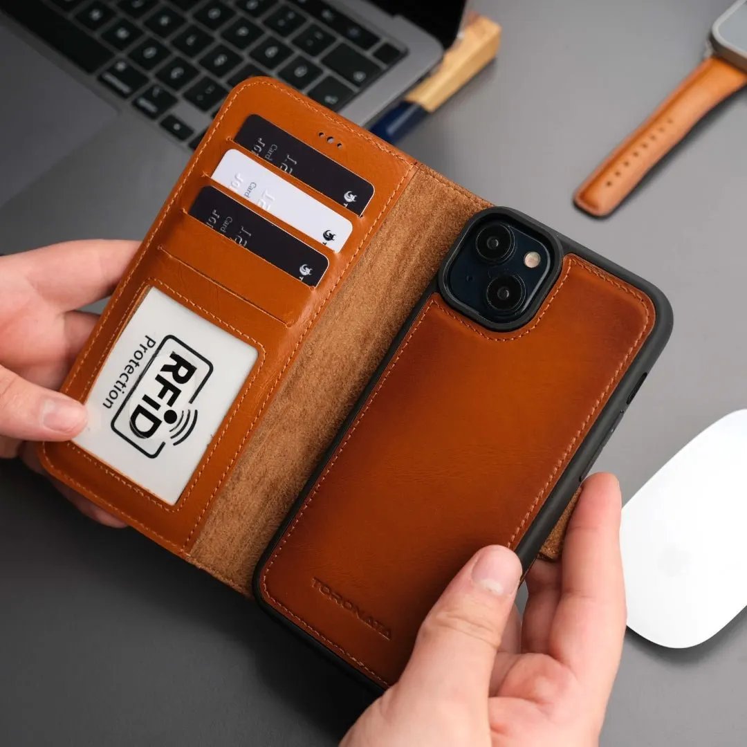 Casper iPhone 16 Wallet Case Leather MagSafe by TORONATA