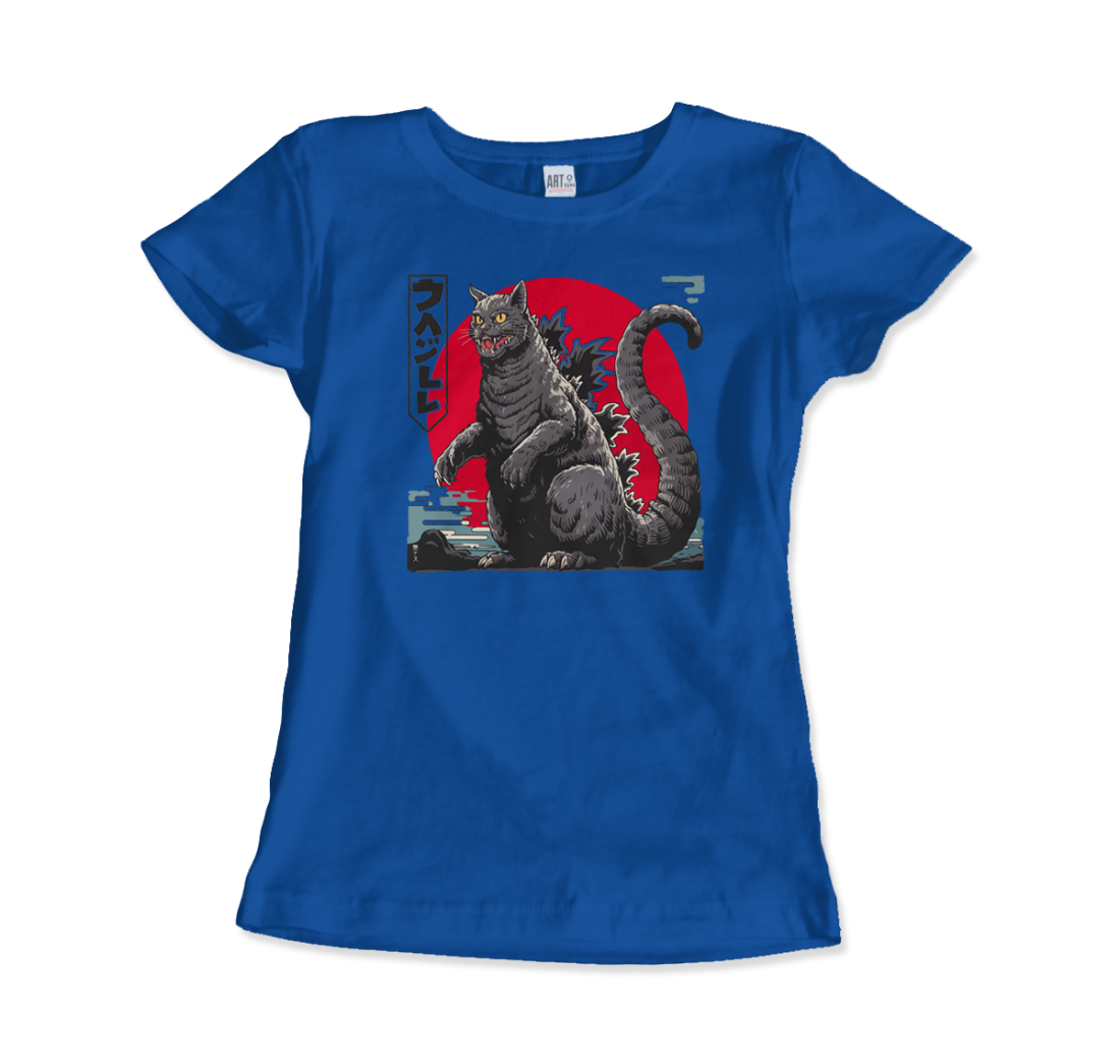 Catzilla: the Ultimate Feline t-shirt by Art-O-Rama Shop