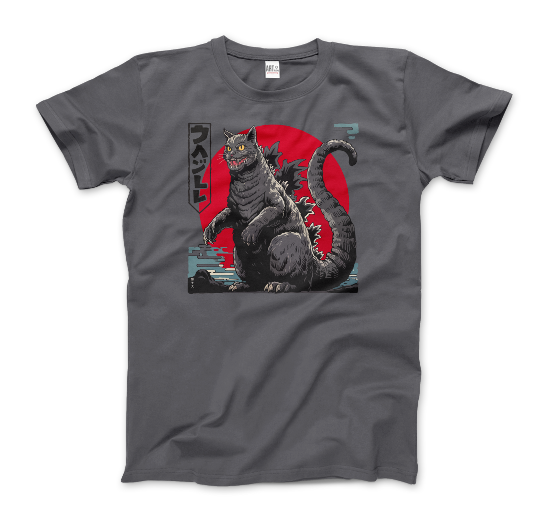 Catzilla: the Ultimate Feline t-shirt by Art-O-Rama Shop