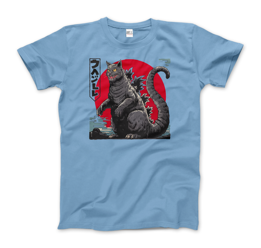 Catzilla: the Ultimate Feline t-shirt by Art-O-Rama Shop