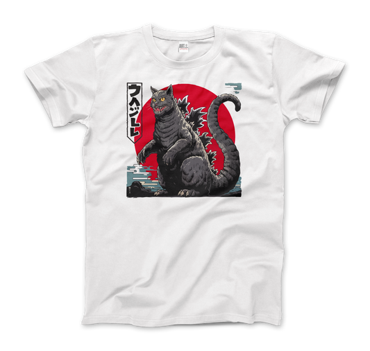 Catzilla: the Ultimate Feline t-shirt by Art-O-Rama Shop
